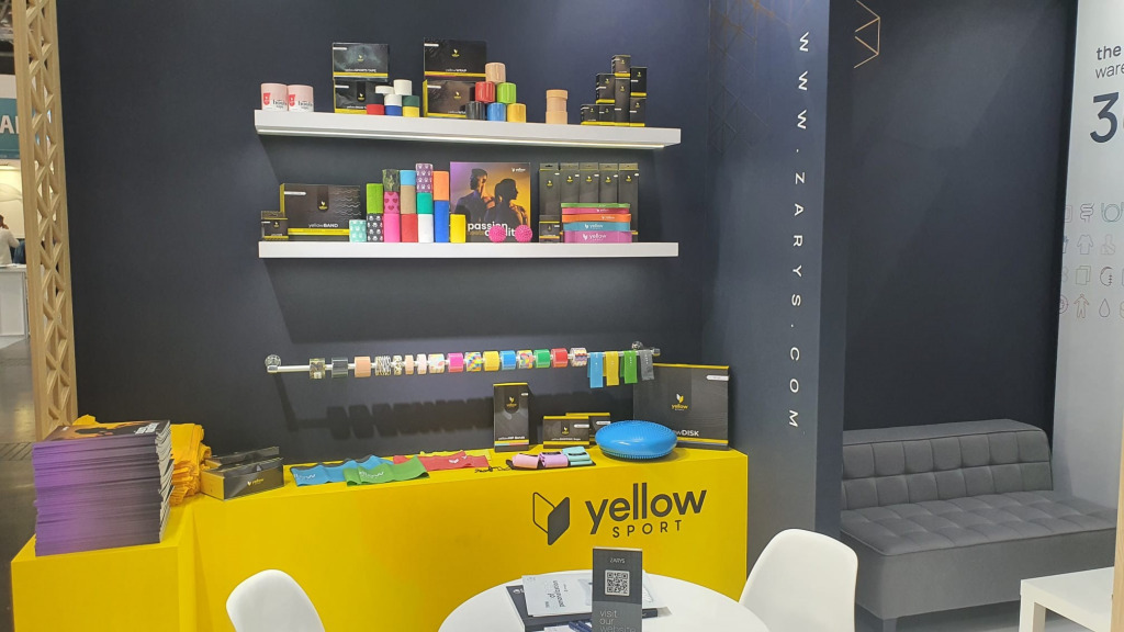Targi Medica 2024 ze stoiskiem yellowSPORT 