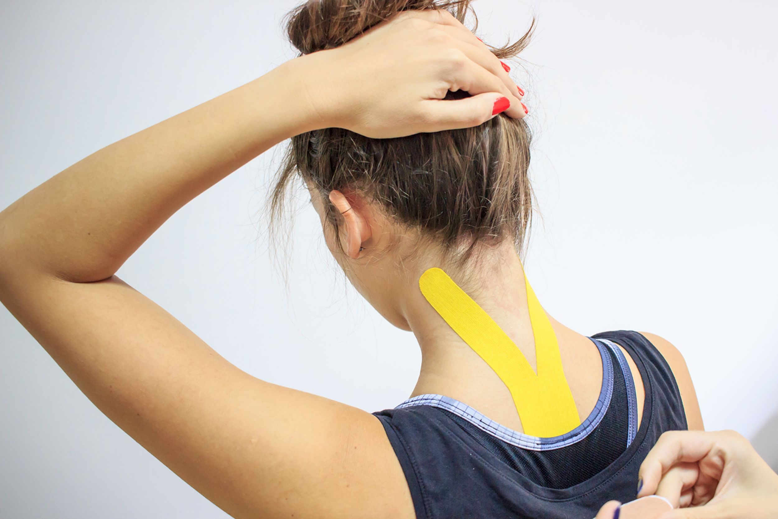 Kinesiotaping - Ból odcinka szyjnego kręgosłupa