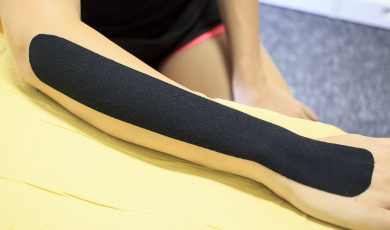 Kinesiotaping - Łokieć tenisisty