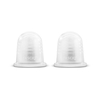 FASCIQ® - Zestaw 2 małych silikonowych baniek chińskich - 2 × 5,5 cm - 1 kpl.