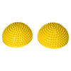yellowBALANCE - Półkule sensomotoryczne z pompką - Żółte - 16 cm - 2 szt.