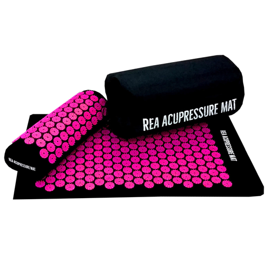 Rea Tape - Mata do akupresury - 73 x 43 x 2 cm - Różowa