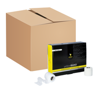 yellowSPORT yellowBAND - Bandaż kohezyjny - 5 cm x 4,5 m - Biały - Opakowanie zbiorcze (Zestaw 288 szt.)
