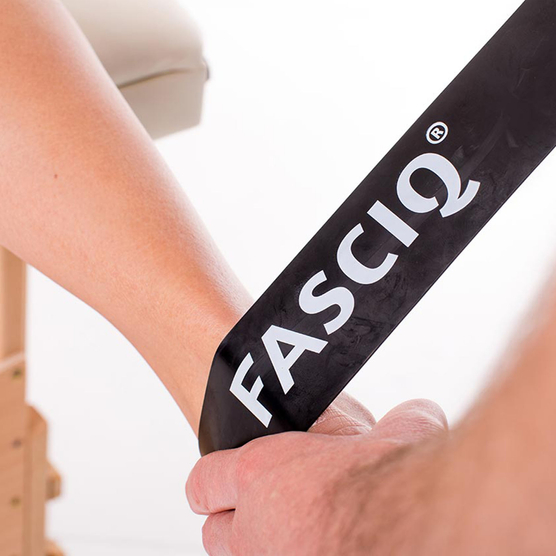 FASCIQ® Floss Band - Guma kompresyjna szeroka - 208 x 5 x 0,15 cm - Czarna