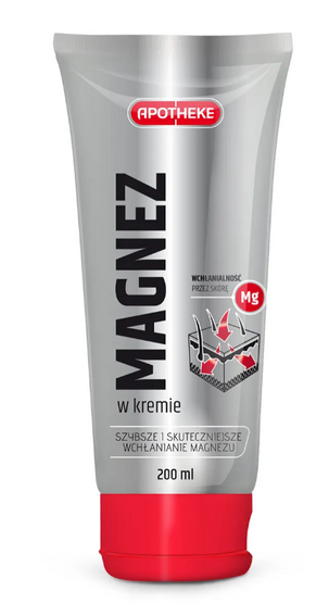 APOTHEKE - Magnez w kremie - 200 ml
