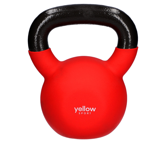 yellowKETTLEBELL - Kettlebell żeliwny - Czerwony - 18 kg