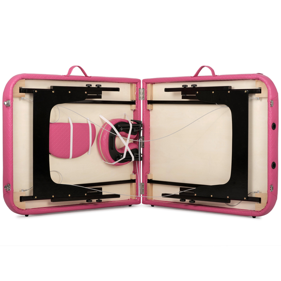 HABYS Aveno Life - Łóżko kosmetyczne składane Estetic Blush - Różowe - 75 cm