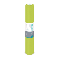 Weber&Weber MedixPro - Podkład bibułowo-foliowy w rolce, perforacja co 50 cm - Limonkowy - 50 cm x 40 m