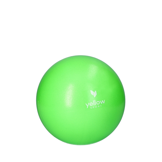yellowGYM Ball - Piłka gimnastyczna z pompką - Zielona - 22 cm