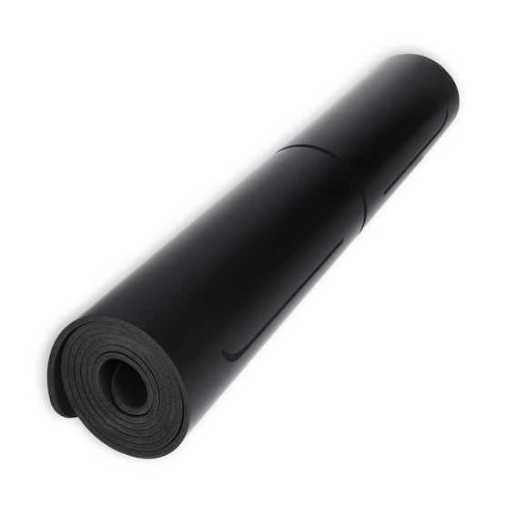 yellowMAT Yoga Rubber - Mata do jogi kauczukowa - Czarna - 185 cm x 68 cm