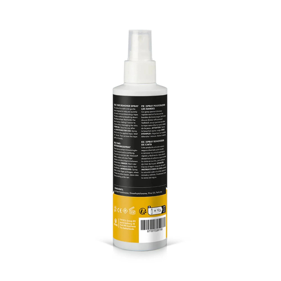 FASCIQ® Tape Remover Spray - Zmywacz do usuwania kleju i taśm do tapingu - z atomizerem - 200 ml