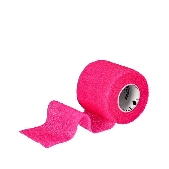 yellowBAND - Bandaż kohezyjny - 5 cm x 4,5 m - Intensywnie różowy