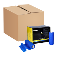 yellowSPORT yellowBAND - Bandaż kohezyjny - 15 cm x 4,5 m - Niebieski - Opakowanie zbiorcze (Zestaw 96 szt.)