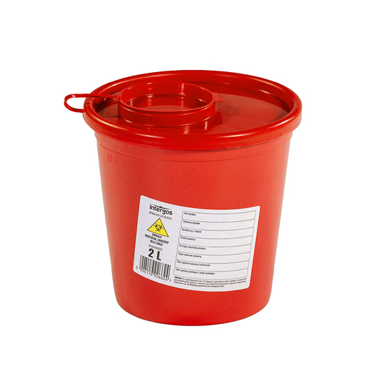 Intergos - Pojemnik na odpady medyczne - 2 l