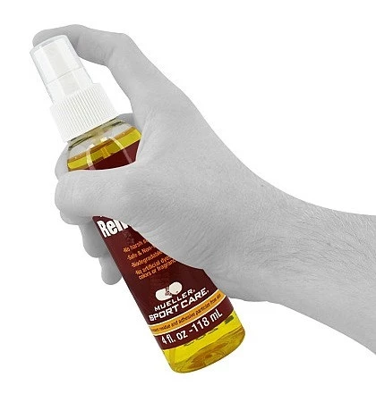 Mueller Tape & Tuffner Remover - Zmywacz do usuwania kleju i taśm do tapingu - z atomizerem - 118 ml