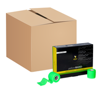 yellowSPORT yellowBAND - Bandaż kohezyjny - 5 cm x 4,5 m - Intensywnie zielony - 288 szt.