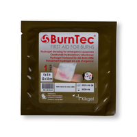 Kikgel BurnTec Military - Opatrunek hydrożelowy taktyczny na oparzenia i rany - 10 cm x 10 cm