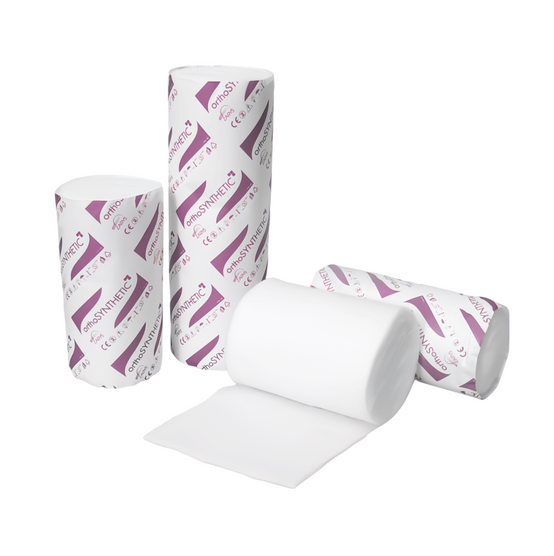 ZARYS orthoSYNTHETIC - Podkład podgipsowy syntetyczny - 6 cm x 3 m - Opakowanie 12 szt.