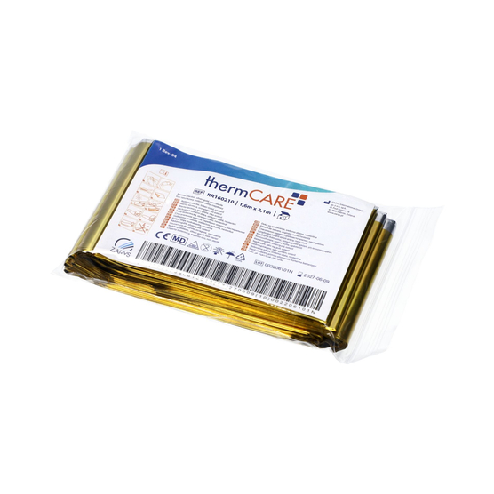 ZARYS thermCARE - Koc ratunkowy termiczny, niesterylny - 210 x 160 cm