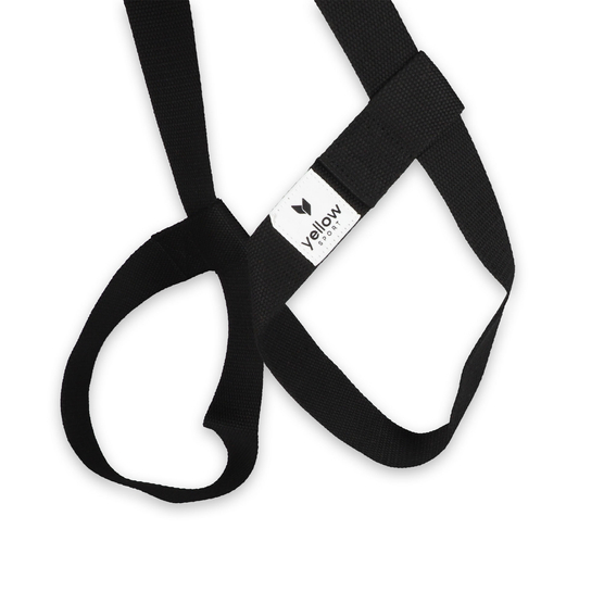 yellowMAT Yoga Rubber - Mata do jogi kauczukowa - Czarna - 185 cm x 68 cm