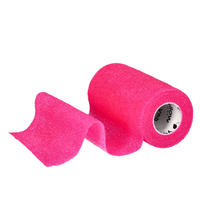 yellowBAND - Bandaż kohezyjny - 10 cm x 4,5 m - Intensywnie różowy