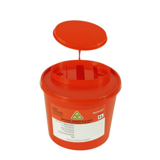 Intergos - Pojemnik na odpady medyczne - 1 l