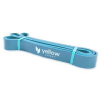 yellowPOWER Band - Guma do ćwiczeń - Niebieska - 208 cm x 3,2 cm - Opór 23-34 kg
