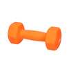 yellowDUMBBELL - Zestaw hantli 2 x 4 kg - Pomarańczowe - 1 para