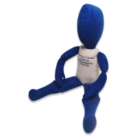 Lalka terapeutyczna, demonstracyjna, z nadrukiem full color