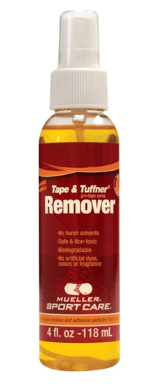 Mueller Tape & Tuffner Remover - Zmywacz do usuwania kleju i taśm do tapingu - z atomizerem - 118 ml