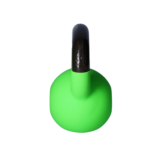 yellowKETTLEBELL - Kettlebell żeliwny - Zielony - 8 kg