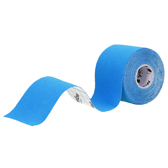 yellowTAPE - Taśma do kinesiotapingu - 5 cm x 5 m - Niebieska