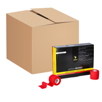 yellowSPORT yellowBAND - Bandaż kohezyjny - 5 cm x 4,5 m - Czerwony - Opakowanie zbiorcze (Zestaw 288 szt.)