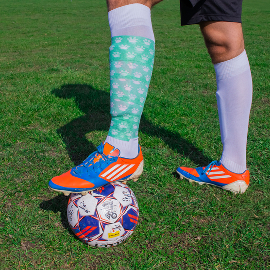 yellowBAND - Bandaż kohezyjny - 5 cm x 4,5 m - Zielony w łapki