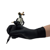 Rękawice nitrylowe ZARYS easyCARE 100szt. czarne - S