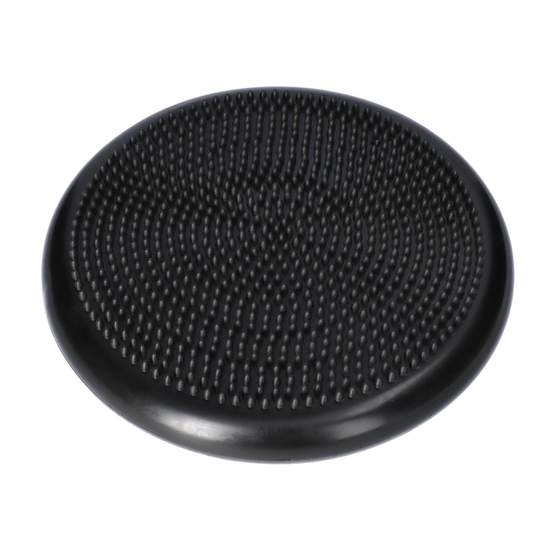 yellowDISK - Dysk sensoryczny z pompką - Czarny - 34 cm