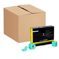 yellowSPORT yellowBAND - Bandaż kohezyjny - 5 cm x 4,5 m - Zielony w łapki - Opakowanie zbiorcze (Zestaw 288 szt.)