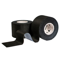 yellowSPORT yellowSPORTS TAPE ZINK - Taśma sztywna do tapingu - Z tlenkiem cynku - 3,8 cm x 9,1 m - Czarna - Opakowanie 6 szt.