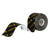 yellowTAPE - Taśma do kinesiotapingu - 5 cm x 5 m - Czarna z logo yellowSPORT
