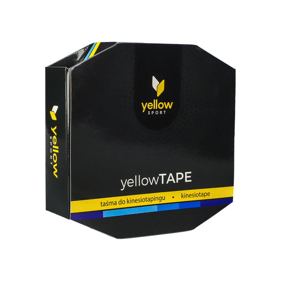yellowTAPE - Taśma do kinesiotapingu - 5 cm x 32 m - Niebieska