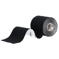 yellowTAPE - Taśma do kinesiotapingu - 7,5 cm x 5 m - Czarna