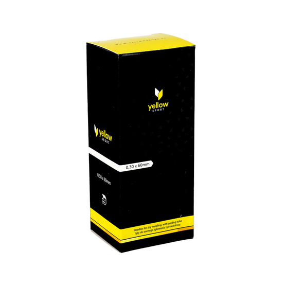 yellowSTING - Igły do suchego igłowania z prowadnicą - 0,30 x 60 mm - 100 szt.
