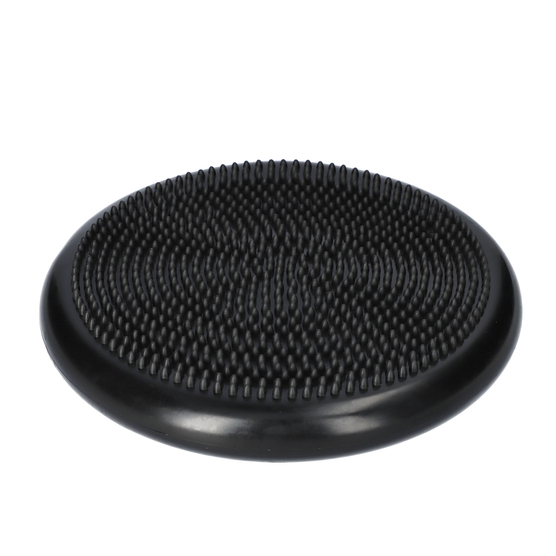 yellowDISK - Dysk sensoryczny z pompką - Czarny - 34 cm