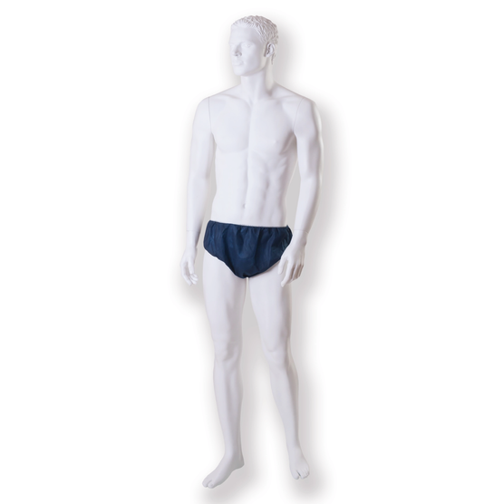 ZARYS BETAtex - Jednorazowe majtki do badań i zabiegów - Niesterylne, przewiewne, uniwersalne - Granatowe