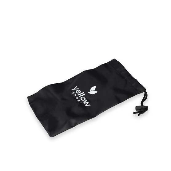 yellowPOUCH - Woreczek na gumy oporowe - Czarny - 23 cm x 11,5 cm