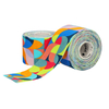 yellowTAPE - Taśma do kinesiotapingu - 5 cm x 5 m - Tęczowy abstrakt