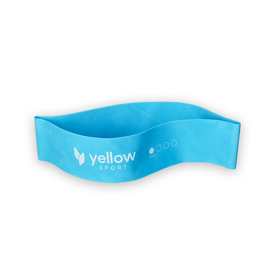 yellowLOOP Band - Taśma oporowa w pętli - Niebieska - Opór 1-5 kg