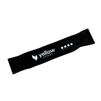 yellowLOOP Band - Taśma oporowa w pętli - Czarna - Opór 15-20 kg