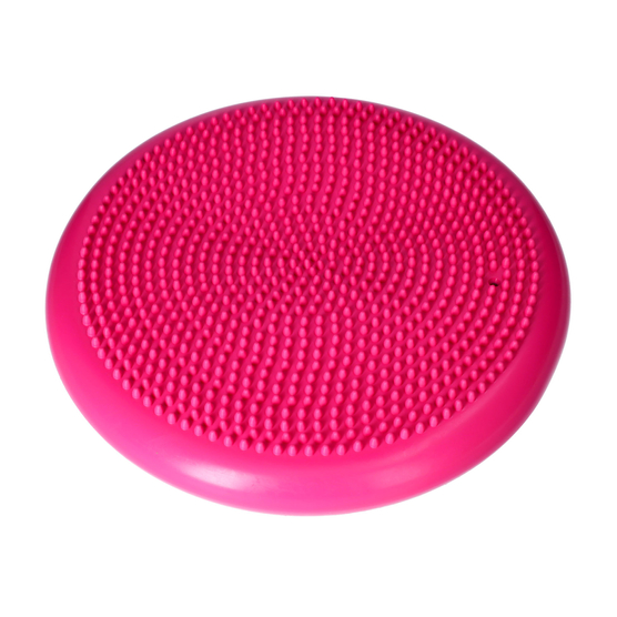 yellowDISK - Dysk sensoryczny z pompką - Różowy - 34 cm