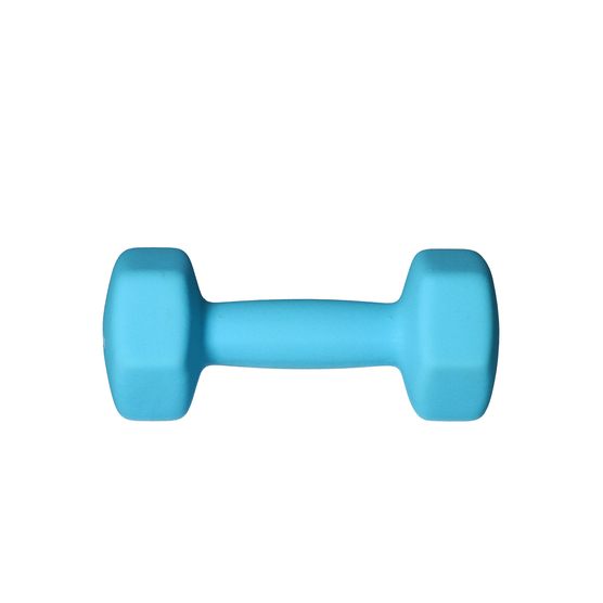 yellowDUMBBELL - Zestaw hantli 2 x 3 kg - Niebieskie - 1 para